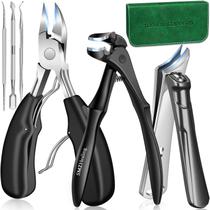 Cortador de unhas SMZHealing para idosos, unhas grossas, 6 unidades