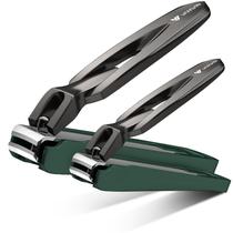 Cortador de unhas VANWIN para homens com coletor, pacote com 2 unidades, grandes e pequenas