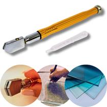 Cortador de Vidro Manual c/ Alta Precisão Reservatório Óleo