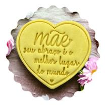 Cortador Dia das Mães Abraço é Melhor lugar do mundo Cortador Dia das Mães Abraço é Melhor lugar do mundo