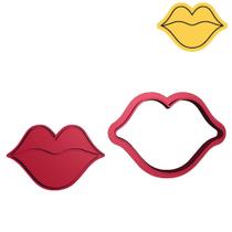 Cortador Dia dos Namorador Boca Beijo Amor Paixão