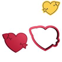 Cortador Dia dos Namorador Coração Flecha Cupido Cortador Dia dos Namorador Coração Flecha Cupido
