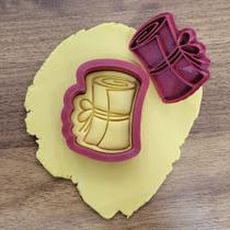 Cortador Dia dos Professores Diploma de Formatura