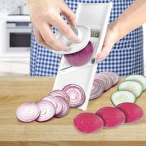 Cortador Dupla Face Keita para Legumes e Verduras com Lâminas Fina e Grossa