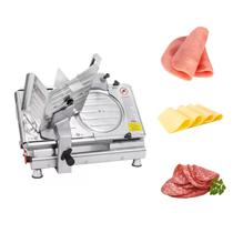 Cortador E Fatiador De Frios Industrial Elétrico Lâmina 250 Mm Semi Automático em Aço Inox Bermar Bm17 Bivolt