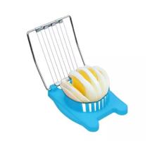 Cortador e Fatiador de ovos cozidos e frutas delicadas de plástico 123Util Cortador e Fatiador de ovos cozidos e frutas delicadas de plástico 123Util