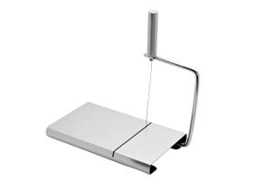 Cortador e Fatiador de Queijos e Frios Manual Inox C/ 5 Fios de Corte Para Reposição