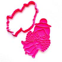 Cortador e Marcador Anjo 12cm - D240169 - Ideal para Massas e Pastas Cortador e Marcador Anjo 12cm - D240169 - Ideal para Massas e Pastas
