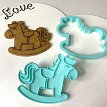 Cortador e marcador de Cavalo Balanço - D250717 para Massas e Pastas