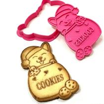 Cortador e Marcador de Cookies em Forma de Cachorro - D240038