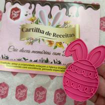 Cortador e Marcador de Ovo com Orelhinha - D250373 + Cartilha de Receitas Inclusa Cortador e Marcador de Ovo com Orelhinha - D250373 + Cartilha de Receitas Inclusa