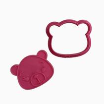 Cortador e Marcador de Rosto de Urso - D250741 para Massas e Pastas Cortador e Marcador de Rosto de Urso - D250741 para Massas e Pastas