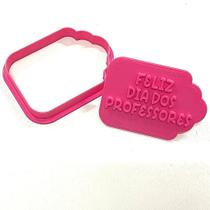 Cortador e Marcador Feliz Dia dos Professores - D250921 - Biodegradável