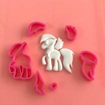Cortador e Marcador My Little Pony - Rainbow Dash - Para Pasta - D250673 Cortador e Marcador My Little Pony - Rainbow Dash - Para Pasta - D250673