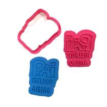 Cortador e Marcador Pai Melhor Amigo - D250896 - Ideal para Massas e Pastas