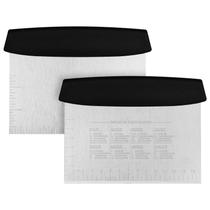 Cortador e Raspador de Massa Vaincre (6cm) - Aço Inoxidável - 2 Unidades