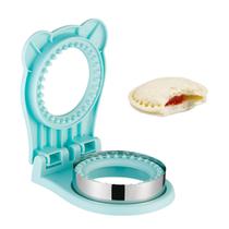 Cortador e Selador de Sanduíches FISHCLOUD 9,4 cm em Formato de Círculo para Crianças