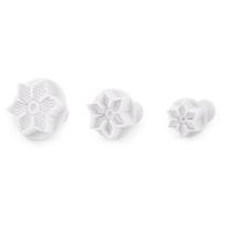 Cortador Ejetor Formato de Flor de Uva para decorar Biscoitos Bolos e Pasta Americana 3Un Cortador Ejetor Formato de Flor de Uva para decorar Biscoitos Bolos e Pasta Americana 3Un