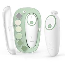 Cortador Elétrico de Unhas Momcozy para Bebês - com 7 Almofadas de Moagem Cortador Elétrico de Unhas Momcozy para Bebês - com 7 Almofadas de Moagem