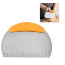 Cortador Espátula Inox com Medidas p/ Pizza Tortas e Mistura