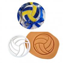 Cortador Esportes - Bola de Vôlei 5cm - Cia do Molde