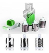 Cortador Fatiador 3 Laminas Ralador Legumes Queijo Verduras