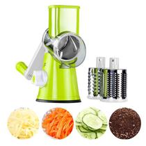 Cortador Fatiador 3 Laminas Ralador Legumes Queijo Verduras
