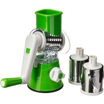 Cortador Fatiador 3 Laminas Ralador Verdura Legumes Cortador Fatiador 3 Laminas Ralador Verdura Legumes