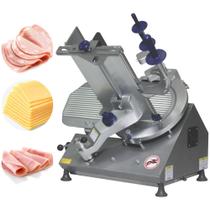 Cortador Fatiador De Frios Automático 330mm 1/2 CV Inox AXT-33i Bivolt Gural