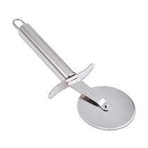 Cortador Fatiador de Pizza Lâmina Circular Aço Inox Cozinha Premium