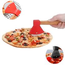 Cortador Fatiador De Pizza Mini Machado Machadinha Lenhador