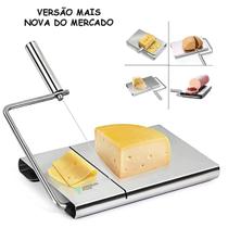 Cortador Fatiador Frios Manual Fio Aço Inox Multifuncional