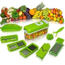 Cortador Fatiador Legumes Verduras Frutas Cubos Ralador