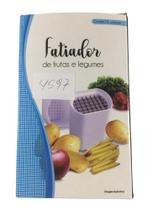 Cortador/Fatiador Manual De Verduras E Legumes Em Palito - FU XING