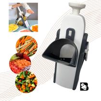 Cortador Fatiador Multifuncional 5 Funções Mandoline Para Cortar Batata Legumes e Vegetais Inovador