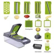 Cortador fatiador ralador inox Multifuncional legumes frutas