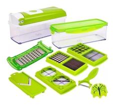 Cortador Fatiador Ralador Processador Picador Legumes Verduras Frutas Queijos Tempero Multiprocessador Nicer Dicer