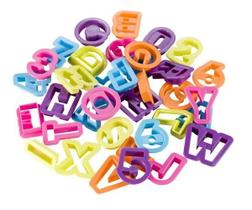 Cortador Forminha De Massinha Alfabeto Letras Molde Modelar Cortador Forminha De Massinha Alfabeto Letras Molde Modelar