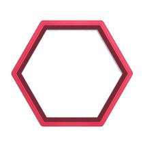 Cortador Hexagono Forma Geométrica Colmeia Abelha Cortador Hexagono Forma Geométrica Colmeia Abelha