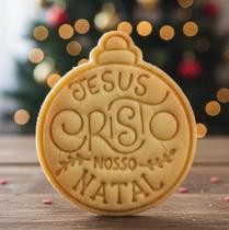 Cortador Jesus Cristo Nosso Natal 6CM Linha Premium