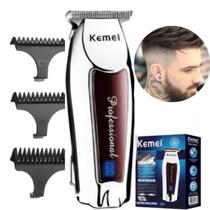 Cortador Kemei KM-9164 Para Finalização de Barba e Cabelo