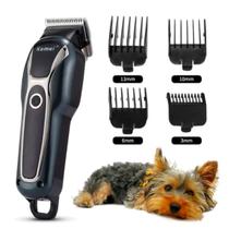 Cortador Kemei Pet Leve Compacto Recarregável
