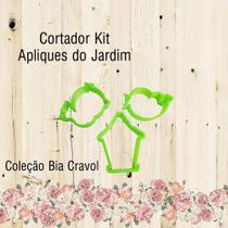 Cortador kit Apliques do Jardim - coleção Bia Cravol