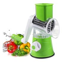 Cortador Legumes 3 Em 1 Inox Tabletop Drum Grater Fatiador