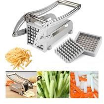 Cortador legumes Batata Palito Lâminas Inox Cortador Manual