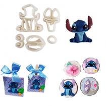 Cortador Lilo e Stitch - Stitch 6cm - Cia do Molde