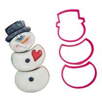 Cortador Linha Nani Magalhaes - Boneco de Neve 12cm