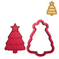 Cortador Marcador Árvore Estrela Decorada Natal Cortador Marcador Árvore Estrela Decorada Natal