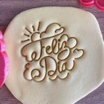 Cortador Marcador Feliz Dia Lettering Dia Lindo