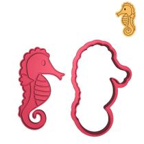 Cortador Marcador Fundo do Mar Cookie Cavalo Marinho Cortador Marcador Fundo do Mar Cookie Cavalo Marinho